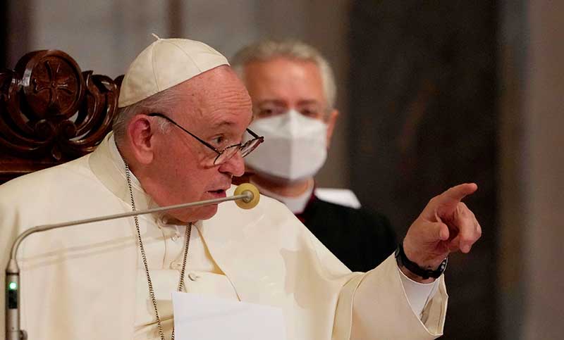El Papa encabezará una oración por la paz en Ucrania y el mundo