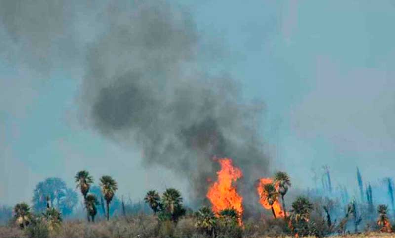 San Luis registraba el único foco activo de incendio en el país