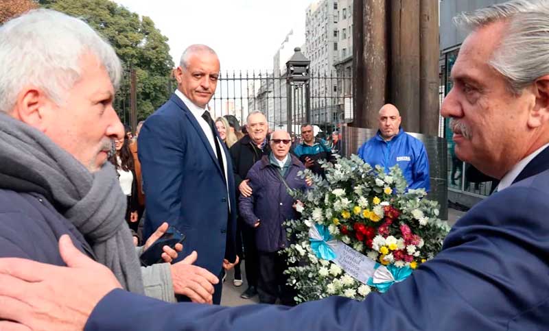 Alberto Fernández encabezó un acto en memoria del Bombardeo a Plaza de Mayo