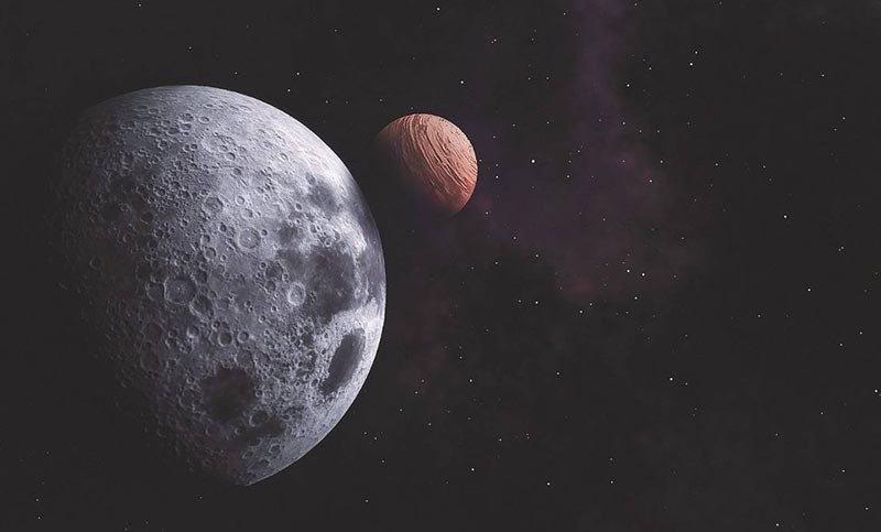Efectos y consecuencias de la alineación de cinco planetas con la Luna