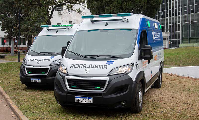 Rosario: el SIES sumó dos nuevas ambulancias a su flota