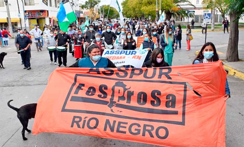 Hospitalarios anunciaron un paro indeterminado en Río Negro por demandas salariales