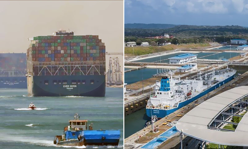 Zonas económicas del canal de Suez y del canal de Panamá firman un acuerdo de cooperación