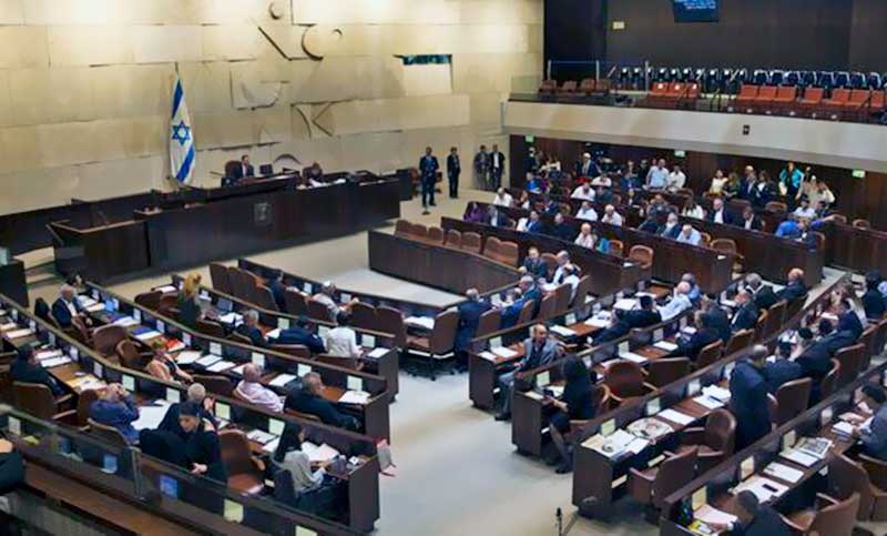 El Parlamento israelí inició el proceso para su disolución y convocar nuevas elecciones