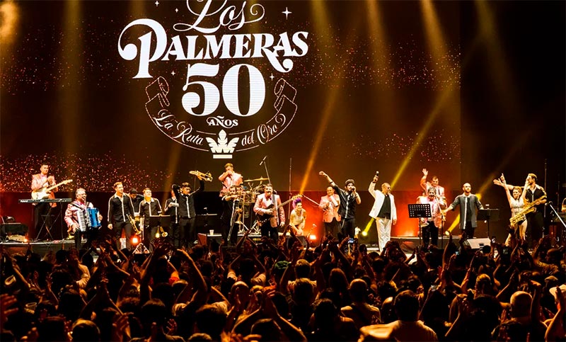 En sus festejos por los 50 años, Los Palmeras esperan grabar una colaboración con Fito Páez