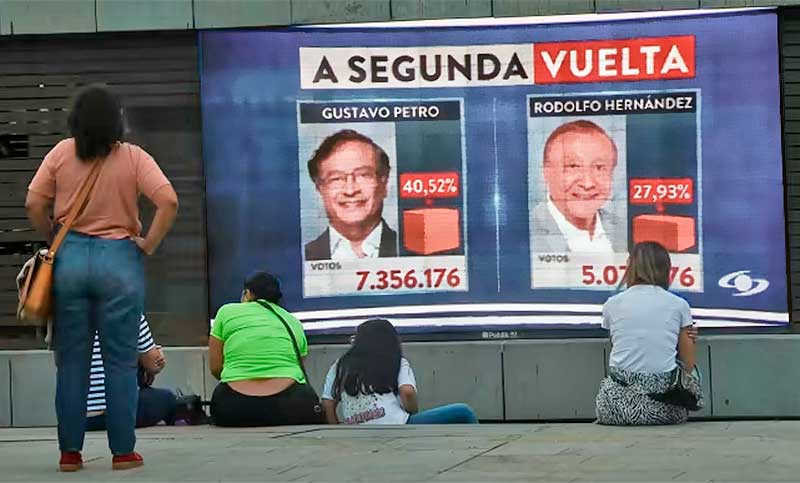 La Justicia colombiana ordenó que se realice un debate presidencial para el balotaje