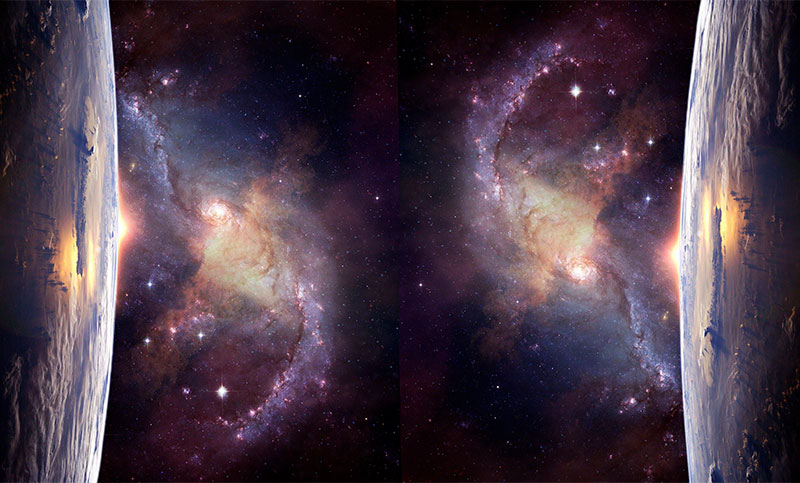 El universo espejo causa constantes diferencias en el telescopio Hubble
