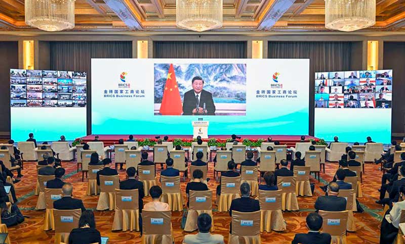 El presidente de China pide solidaridad y cooperación de ganancias compartidas