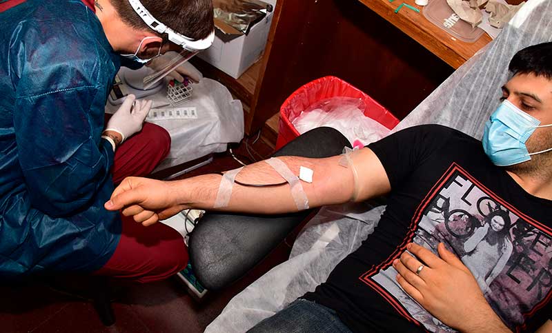 La Provincia no tuvo dificultades de donación de sangre durante la pandemia