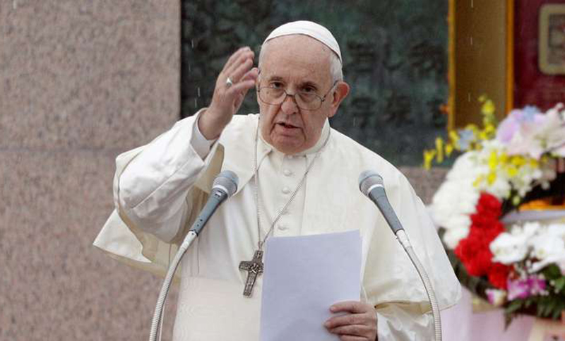 El papa Francisco pidió que «no se enfríe» la preocupación por la guerra en Ucrania