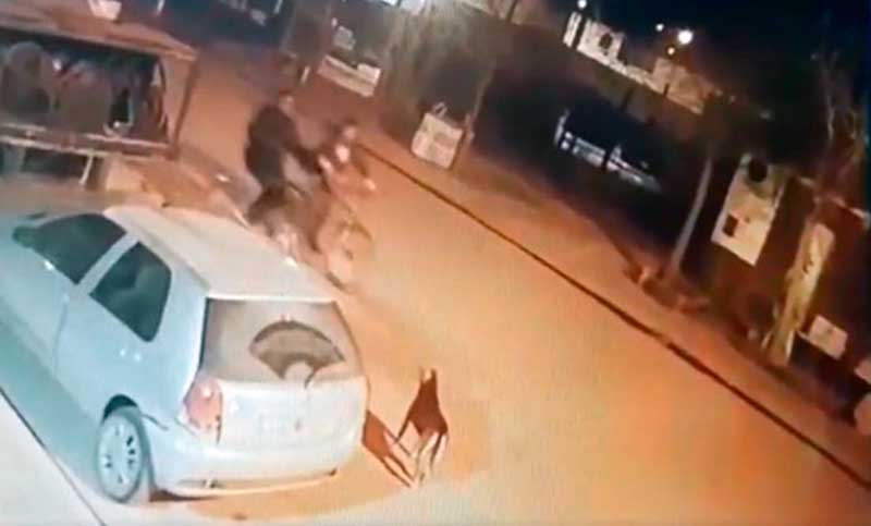 Video: circulaban en bicicleta, un perro los ladró y lo mataron de un balazo