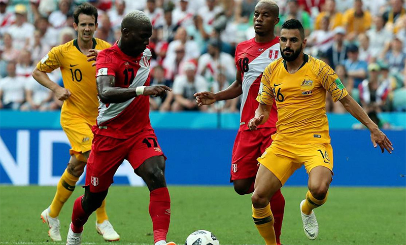 Perú buscará la clasificación al Mundial esta tarde frente a Australia