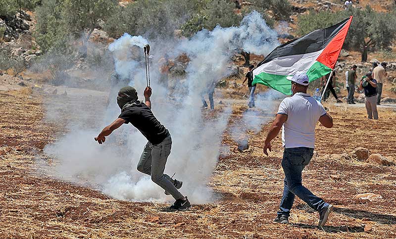 El Ejército israelí mata a un joven palestino en una marcha contra los asentamientos en Cisdjordania