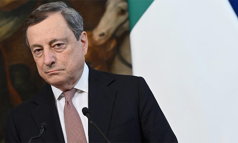El Cinco Estrellas no votó la «confianza» al premier Draghi y peligra el Gobierno en Italia