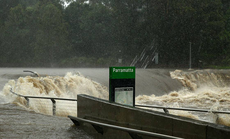 Ordenaron evacuación de miles de personas por inundación en Sydney