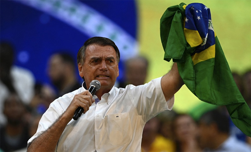 Bolsonaro lanzó oficialmente su candidatura a la reelección