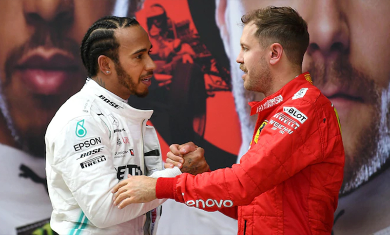 Para Hamilton, Vettel es de los pilotos «más impactantes» de la historia de la Fórmula 1