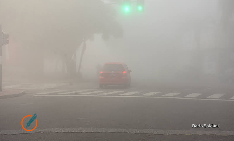 Por la presencia de niebla cortaron la Autopista Rosario – Buenos Aires