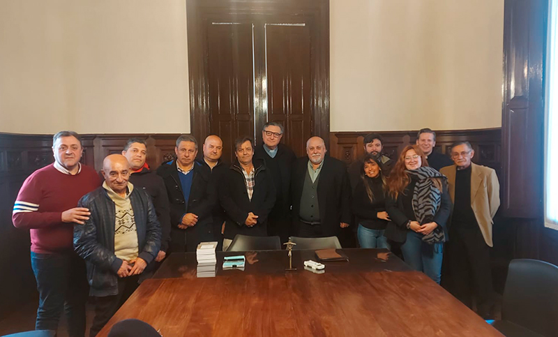 Las 62 organizaciones peronistas de Rosario se reunieron con el arzobispo y compartieron su preocupación por la inseguridad