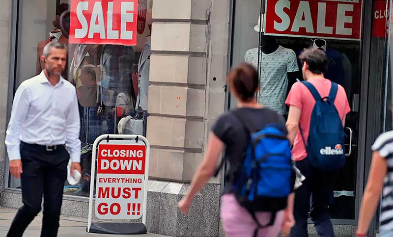 La economía británica se contrae 0,1 por ciento en el segundo trimestre del año