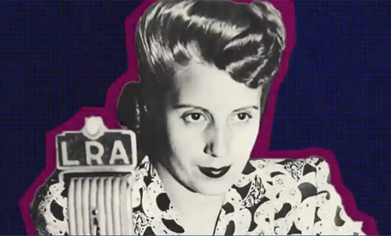 Lanzan un radioteatro en formato podcast sobre la gira de Evita por Europa en 1947