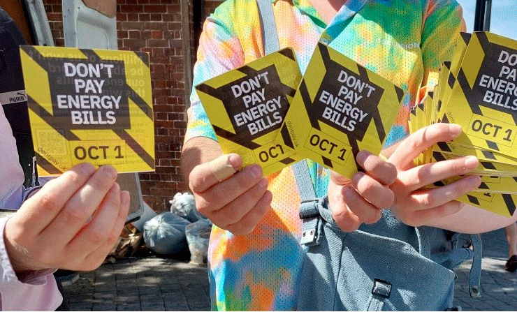 Don’t Pay UK: campaña que amenaza con no pagar las facturas de luz y gas si no bajan las tarifas