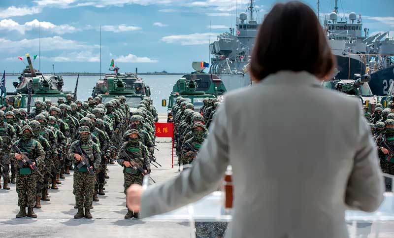 Taiwán anuncia un presupuesto de defensa récord tras las maniobras militares chinas