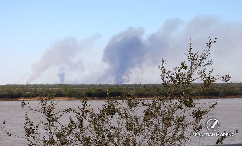 Más de 15 mil hectáreas se quemaron este fin de semana en las islas del Paraná