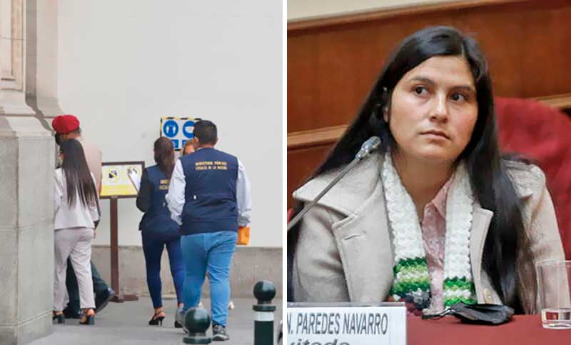 Perú: allanan Palacio de Gobierno en búsqueda de cuñada del presidente Castillo, acusada de lavado