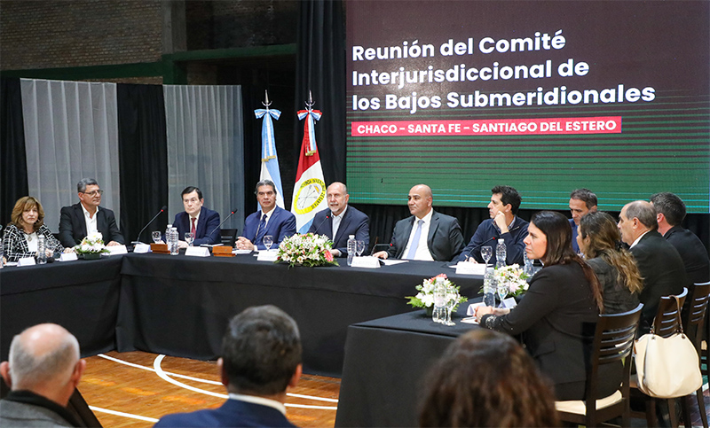 Perotti encabeza una nueva reunión del Comité Interjurisdiccional de los Bajos Submeridionales