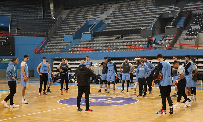 La selección se prepara en Mar del Plata para las Eliminatorias FIBA