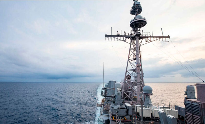 Dos buques estadounidenses navegaron por el estrecho de Taiwán y alertaron a China