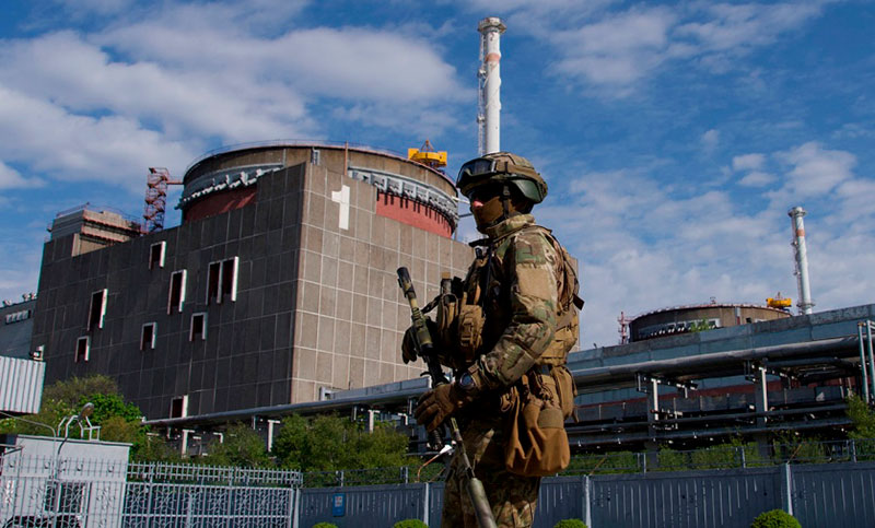 Rusia acusó a Ucrania de utilizar armas químicas durante ataque a la central nuclear de Zaporiyia