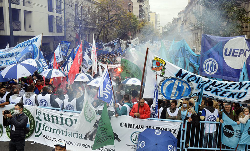 La CGT, la CTA y partidos de izquierda ratificaron la marcha del 17 de agosto