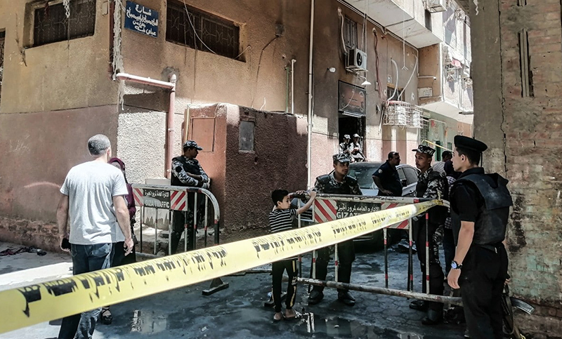 Al menos 41 muertos por un incendio en una Iglesia en Egipto