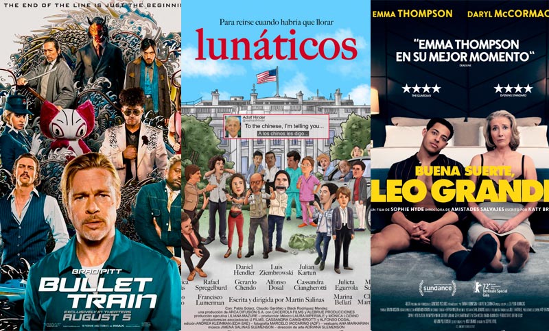 Comedia, acción y drama: la cartelera se renueva con tres películas para todos los públicos