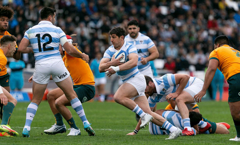 Los Pumas cayeron 41 a 26 con Australia en su debut en el Rugby Championship