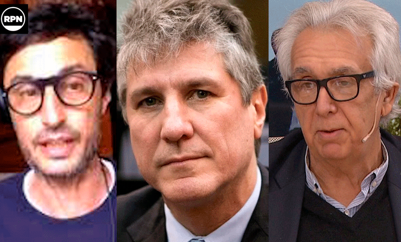 Amado Boudou y Artemio López dialogan sobre la situación actual argentina