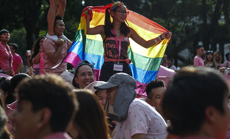 Singapur derogará la ley que castiga la homosexualidad