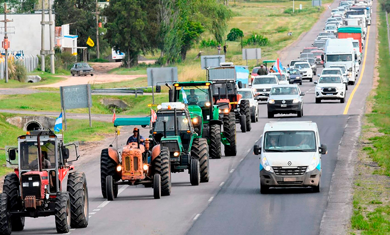 Rosario: prevén demoras de tránsito en zona norte por circulación de máquinas agrícolas