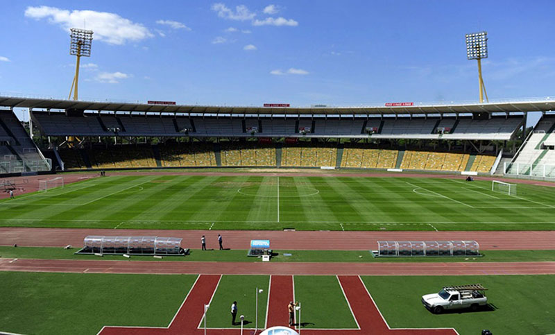 El estadio Kempes espera la final de la Copa Sudamericana entre Independiente del Valle y San Pablo