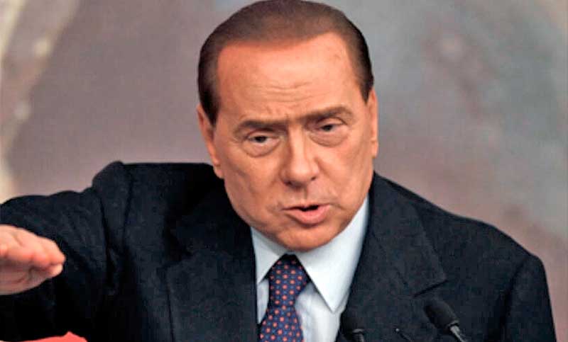 Berlusconi amenaza romper su alianza con la derecha si toman posiciones anti-Europa