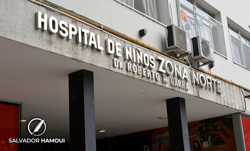 Protesta de profesionales del Hospital de Niños Zona Norte: «La situación de precarización es muy alarmante»