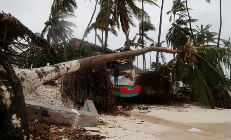 El huracán Fiona azota las islas Turcas y Caicos tras su devastador paso por Puerto Rico