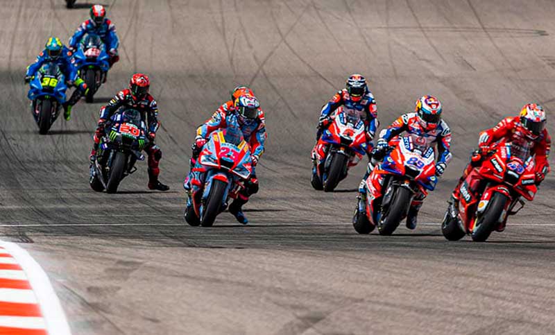 El Moto GP se corre en Tailandia