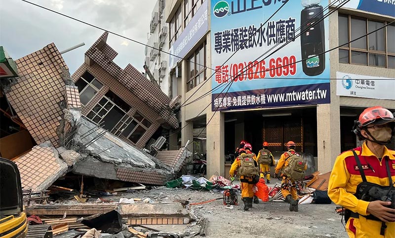 Un terremoto en Taiwán activó alertas por tsunami en Japón 