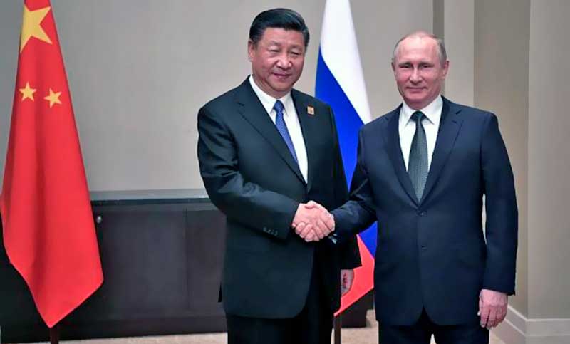Xi Jinping y Putin se reúnen a solas, comparten elogios mutuos y planean el futuro
