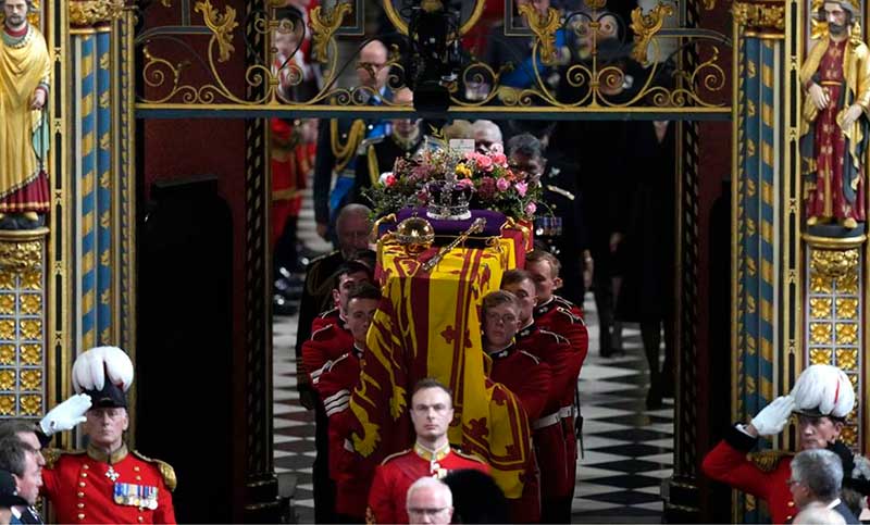 Isabel II fue despedida en el Reino Unido con un histórico funeral