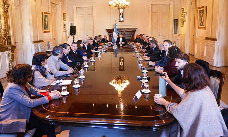 Tras el atentado contra Cristina Kirchner, el Presidente encabeza reunión de Gabinete