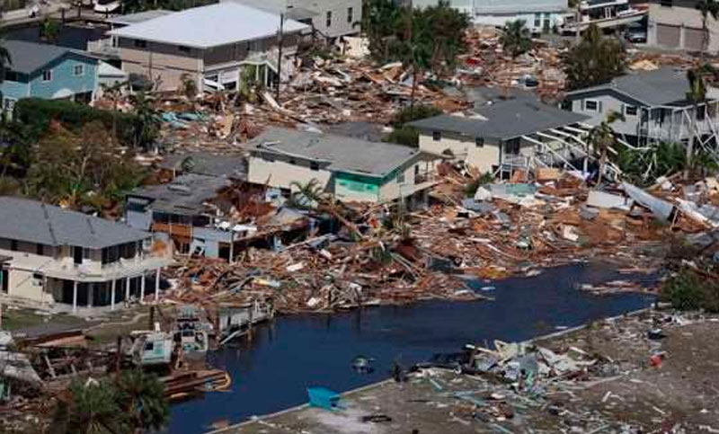 Tras paso devastador en Florida, el huracán Ian amenaza a Carolina del Norte y Sur
